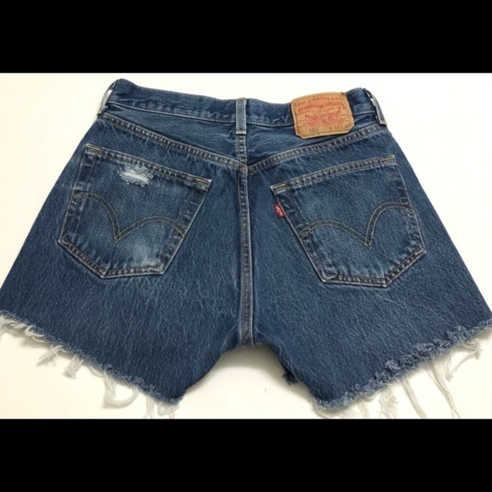Levi’s 501 Button Fly High Rise Shorts